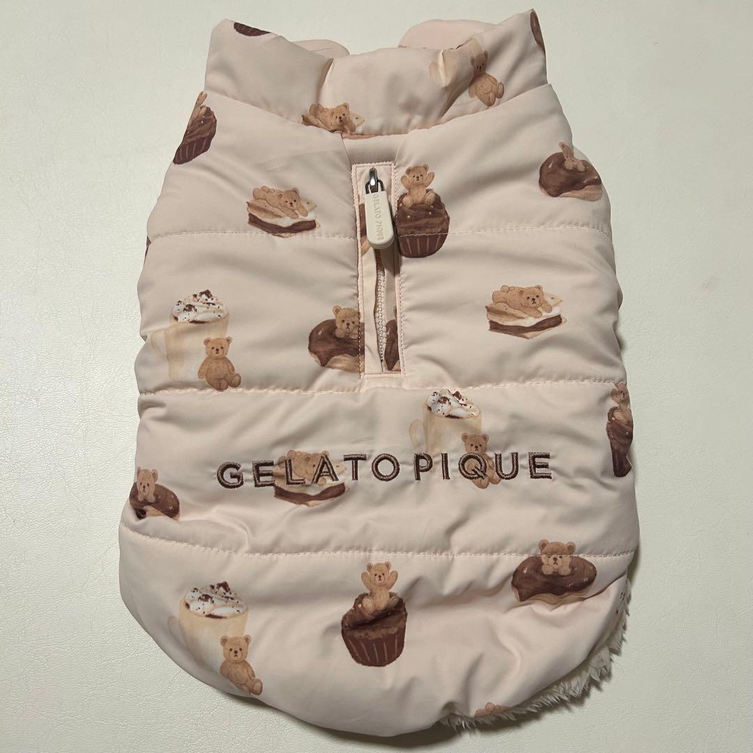 r*u様 gelato pique ジェラピケ 犬用 ダウン Mサイズ