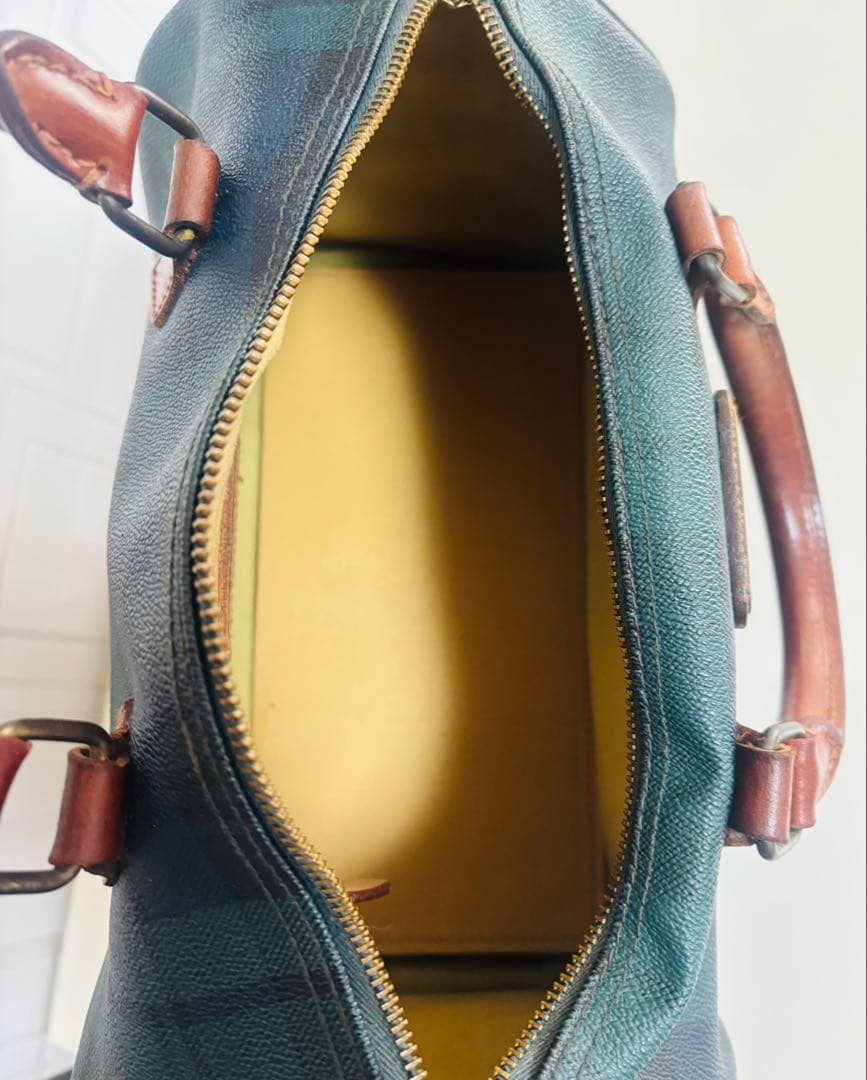 Polo Ralph Lauren ミニボストンバッグ ブラックウォッチチェック