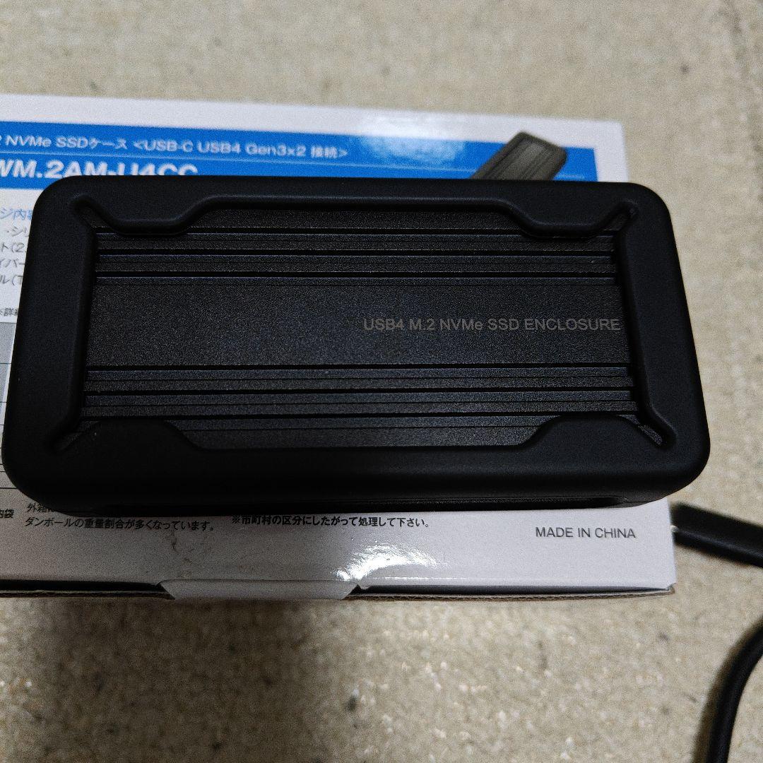 GWM.2AM-U4CC 玄人志向 M.2 NVMe SSDケース