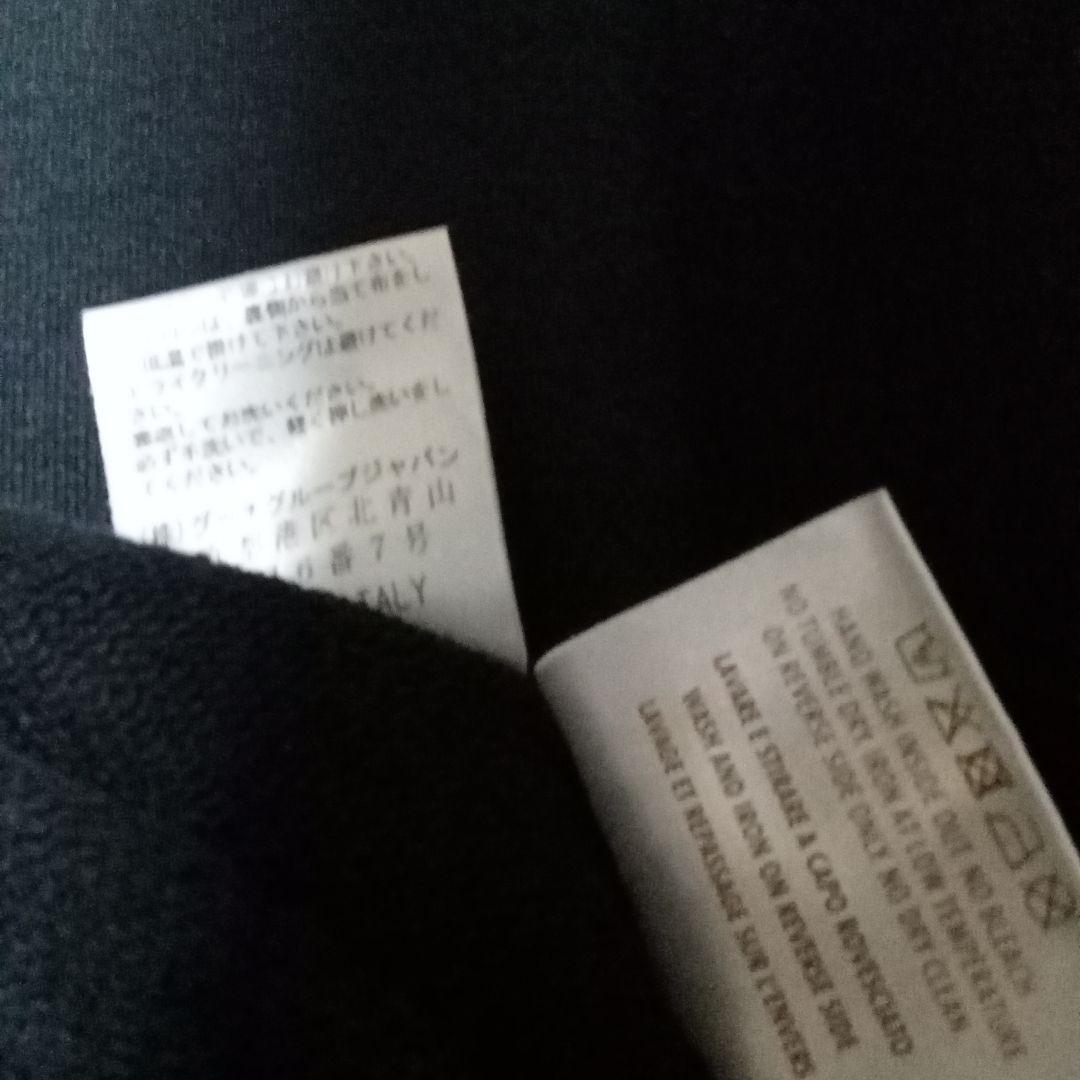 りんちゃんGUCCIブラックスウエット地ワンピースS