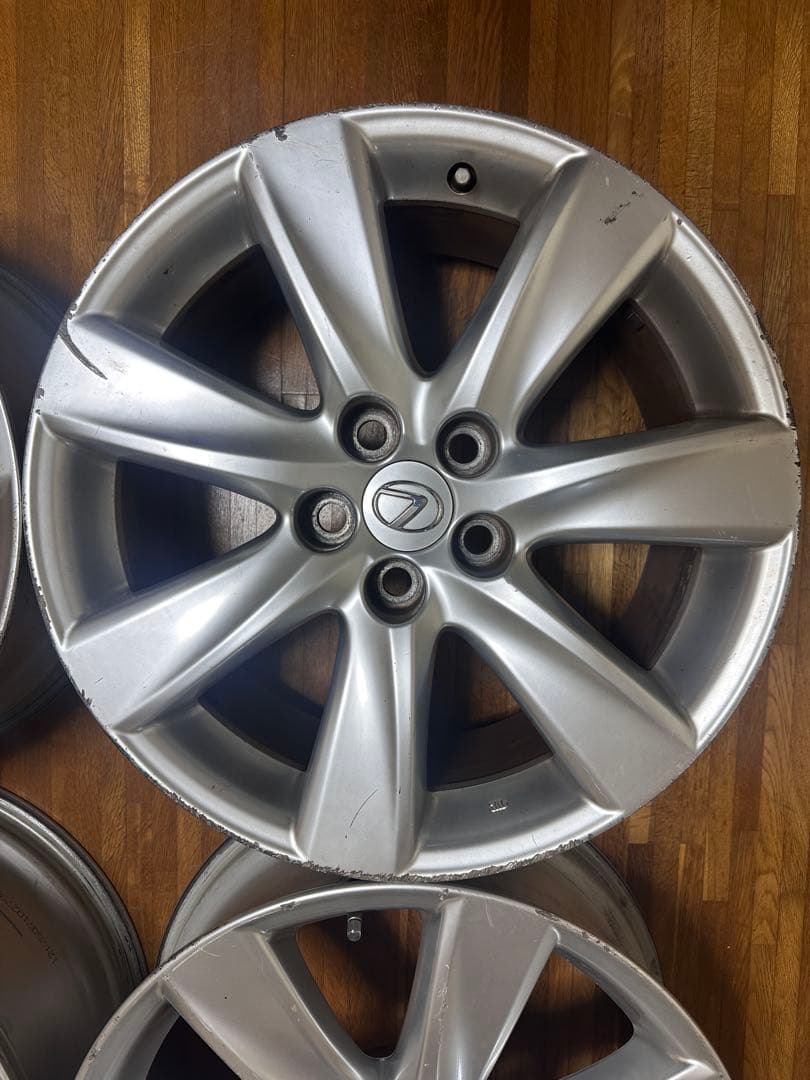 レクサスLEXUS 460ホイール4本 PCD120 5穴