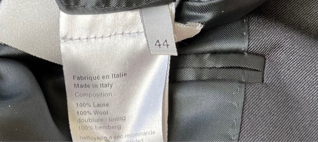 05SS Dior Homme チューブジャケット44 ディオールオム　エディ