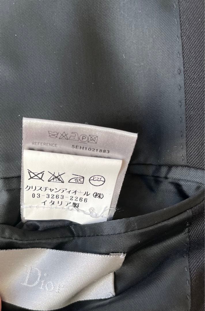 05SS Dior Homme チューブジャケット44 ディオールオム　エディ