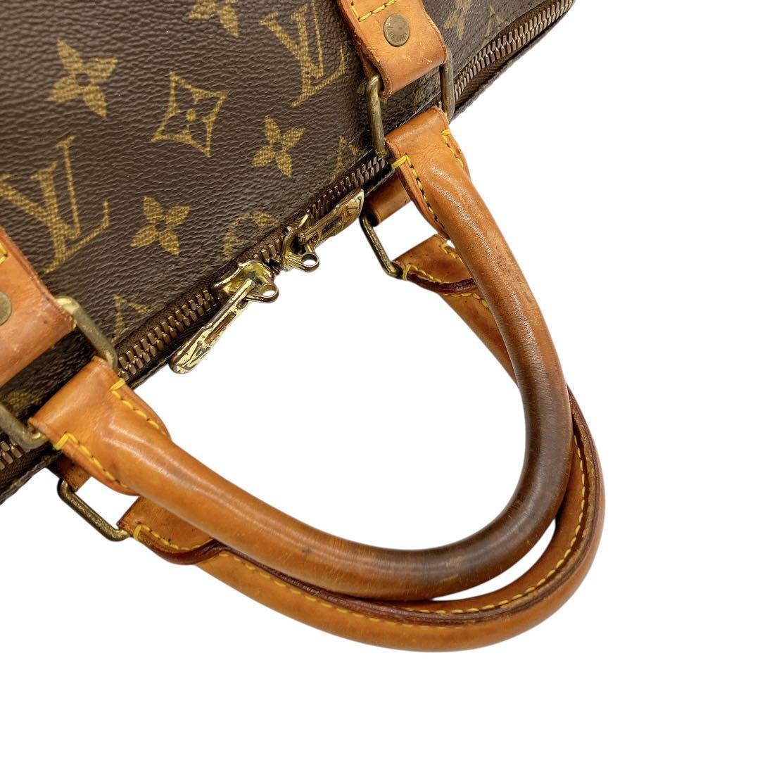 【LOUIS VUITTON】キーポル バンドリエール50 モノグラム　旅行鞄
