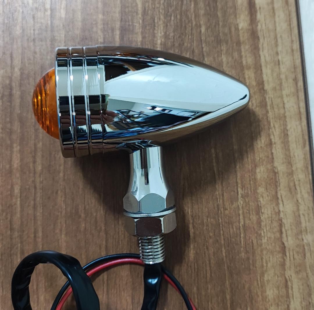 メッキバレット　12Ｖ　LED　 ウインカー　4個セット
