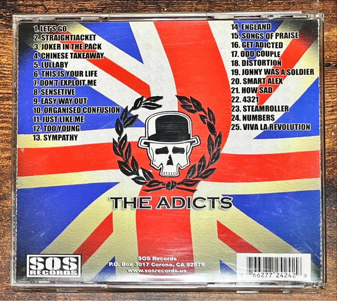 希少廃盤美品！The Adicts 名盤CD ベスト