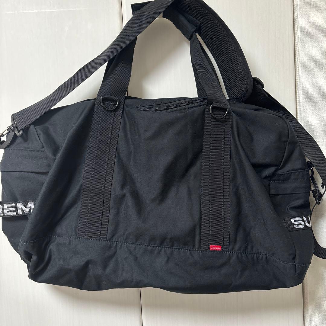 Supreme ダッフルバッグ　ブラック