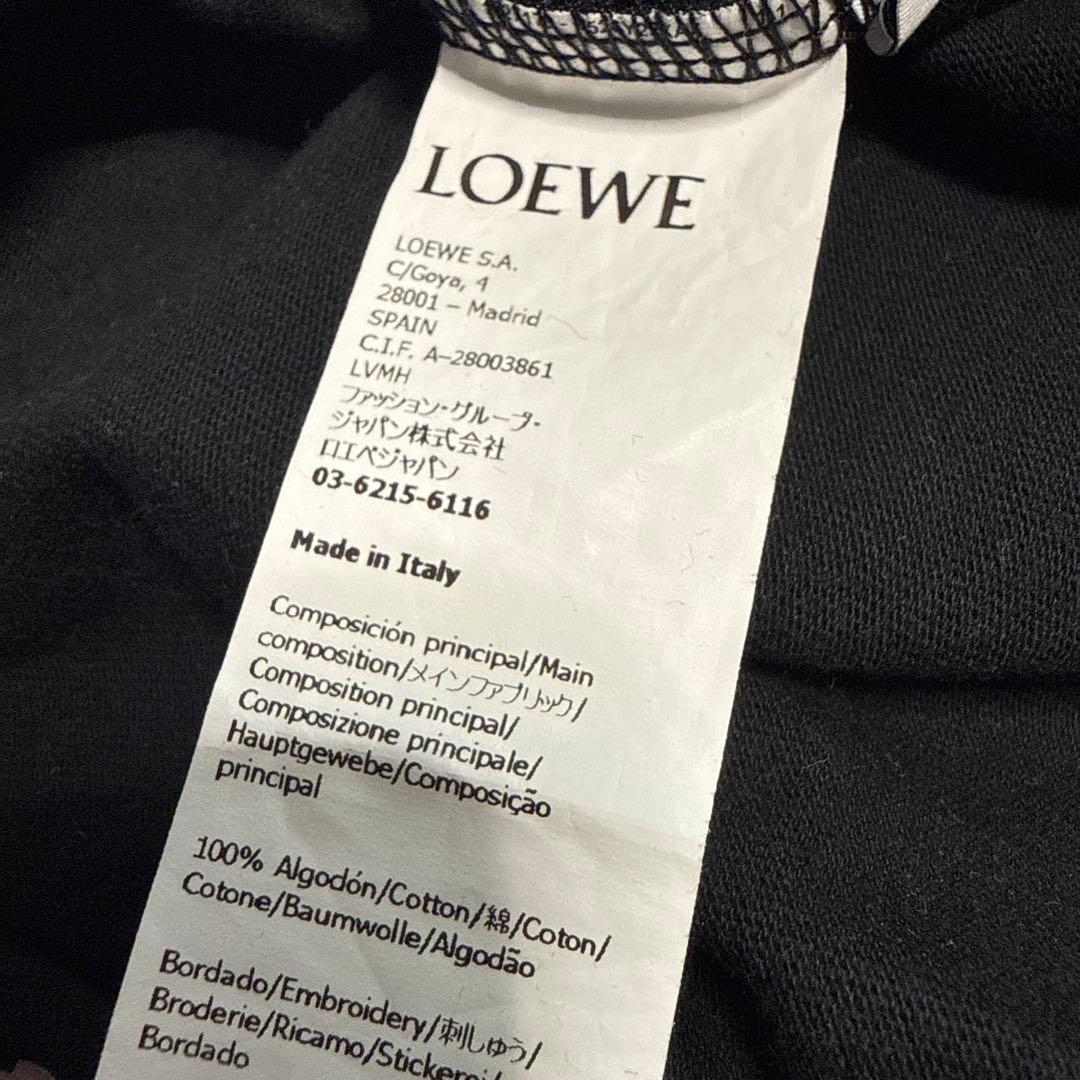 s*p様 【美品】LOEWE ロゴ長袖TシャツM