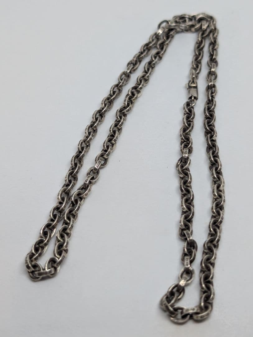 クロムハーツ　chromehearts ペーパーチェーン　24インチ　ネックレス