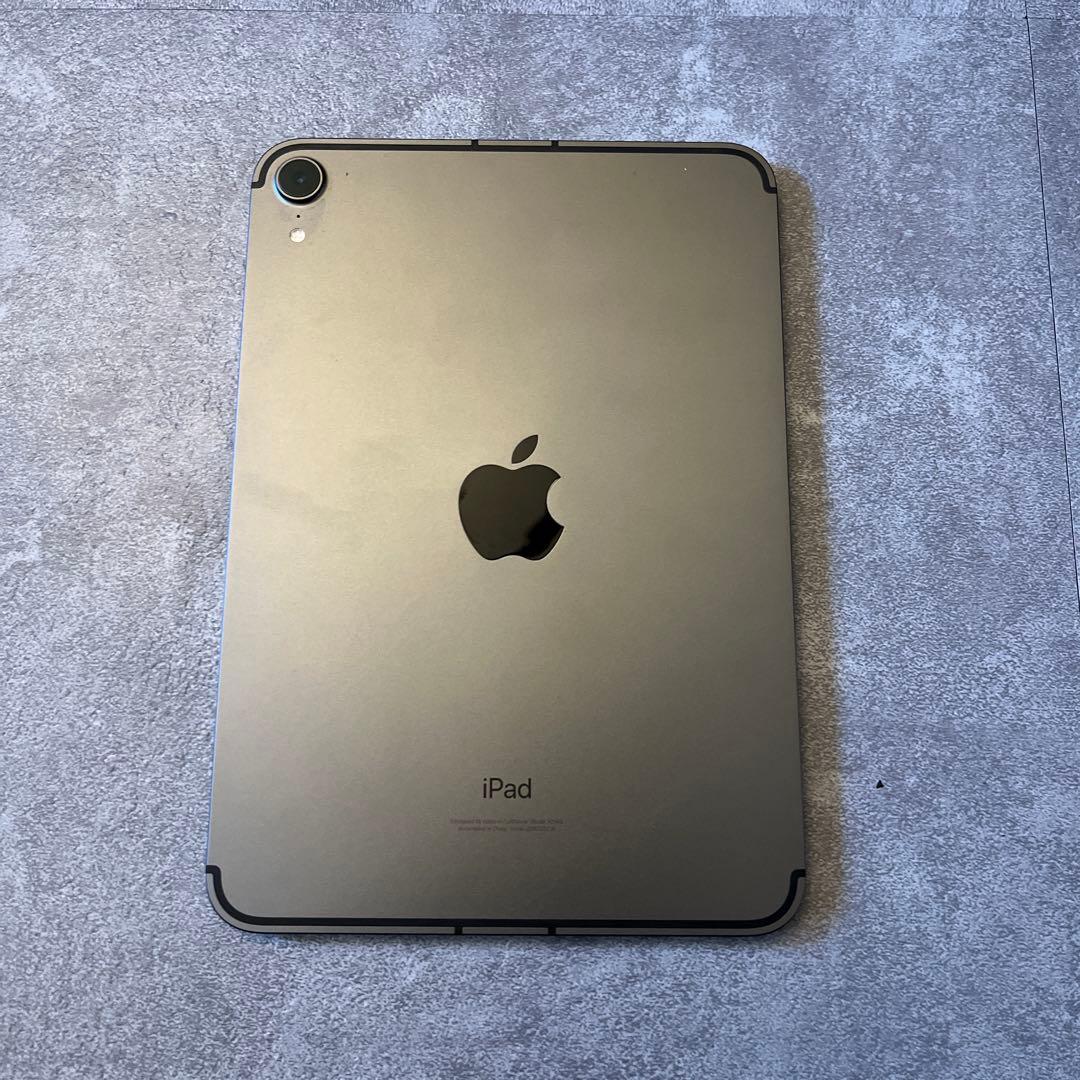 iPad mini 6 64GB wifi+セルラー スペースグレイ 本体