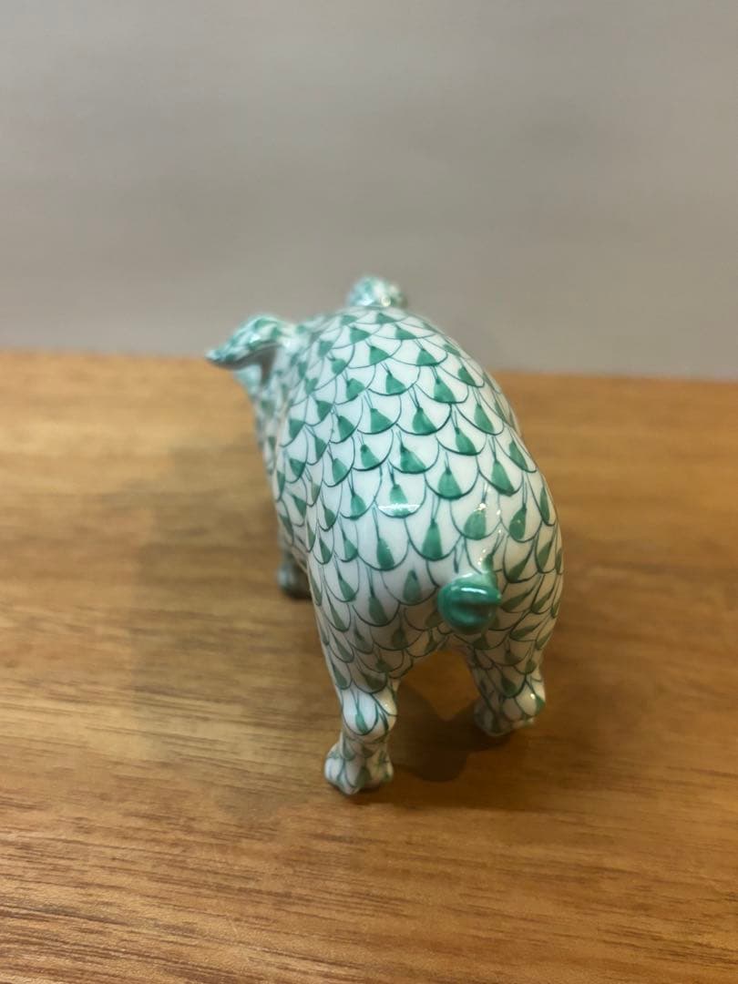 ヘレンド　herend ブタ　豚　置物　陶器