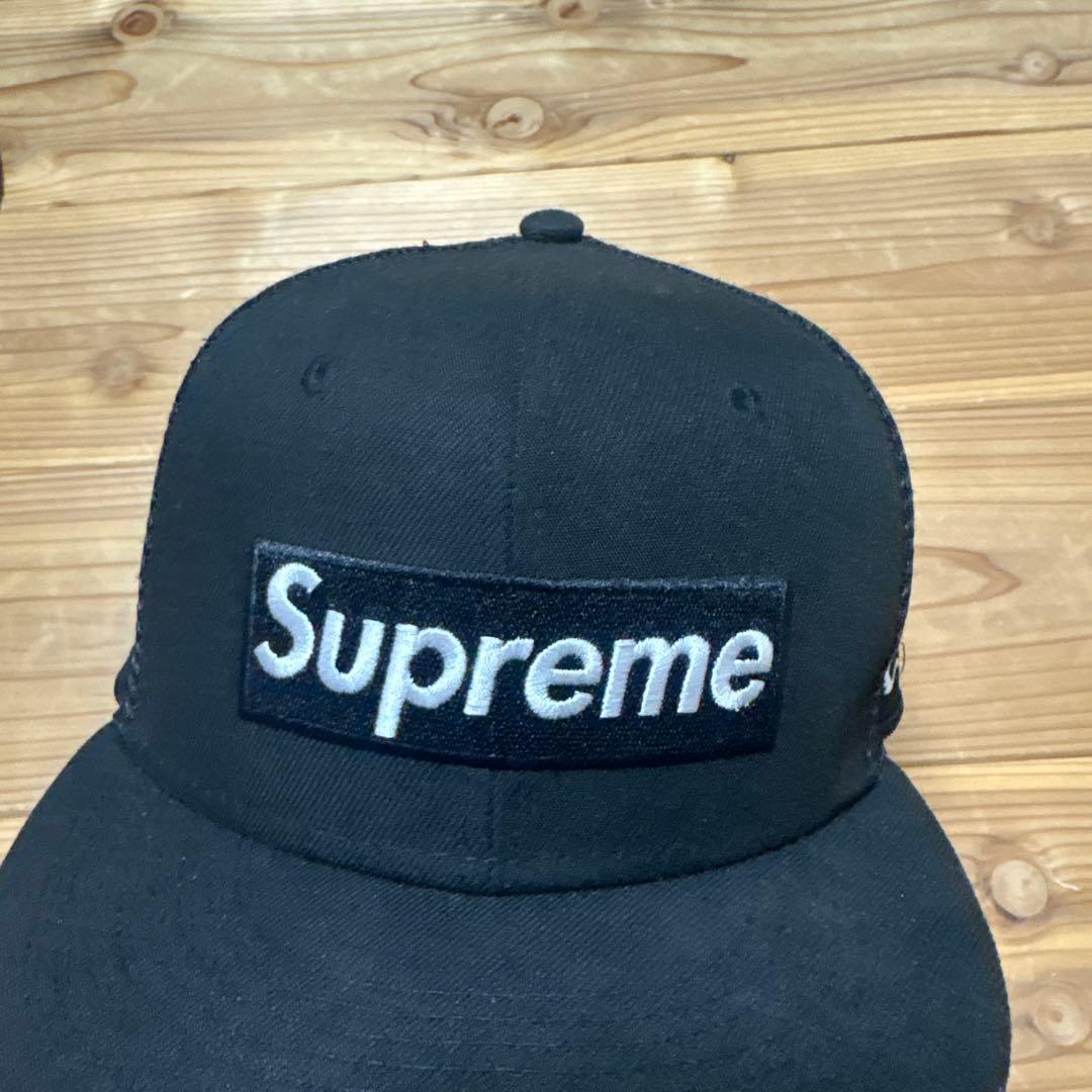 Supreme ブラック トラッカーキャップ 値下げ⭕️