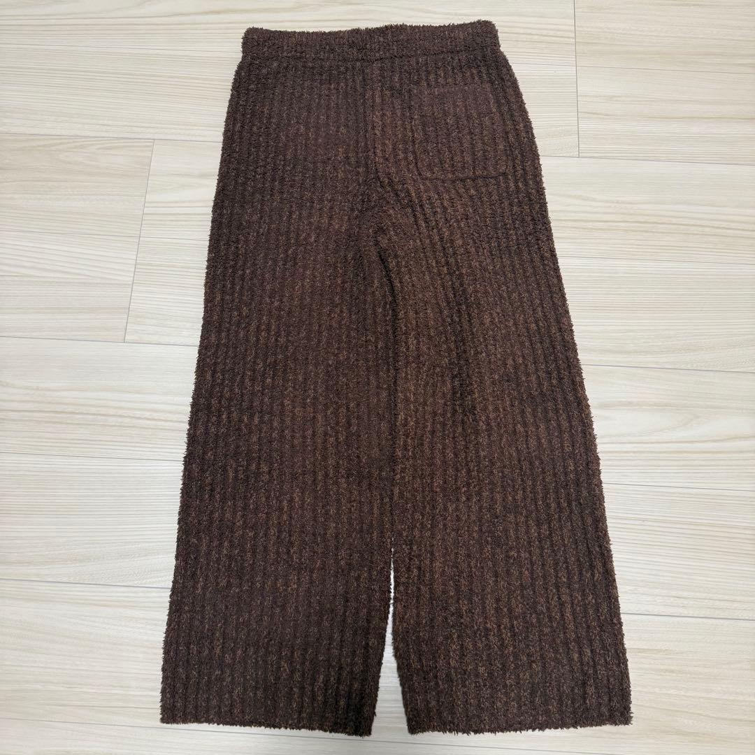 【美品✨】ジェラートピケ べビモコメランジリブ 上下セット ブラウン