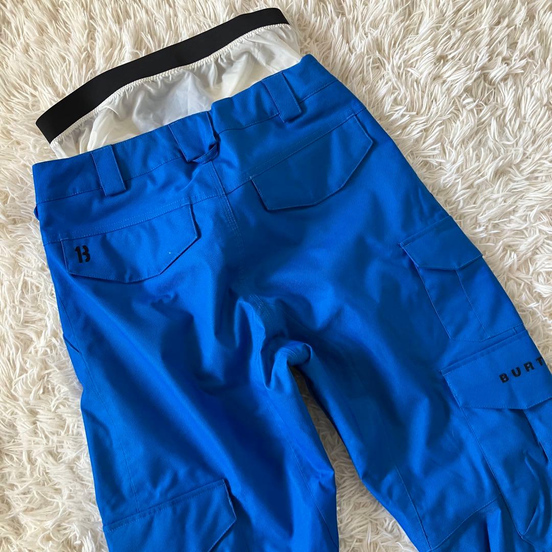 #10B✨BURTON✨スキー スノボ ウェア カーゴパンツ メンズM 青