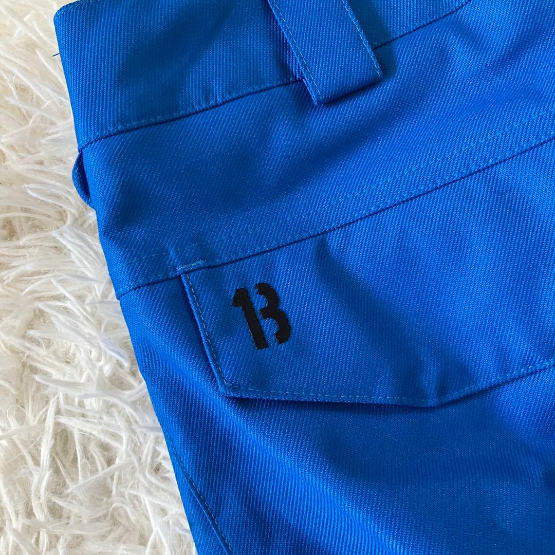 #10B✨BURTON✨スキー スノボ ウェア カーゴパンツ メンズM 青