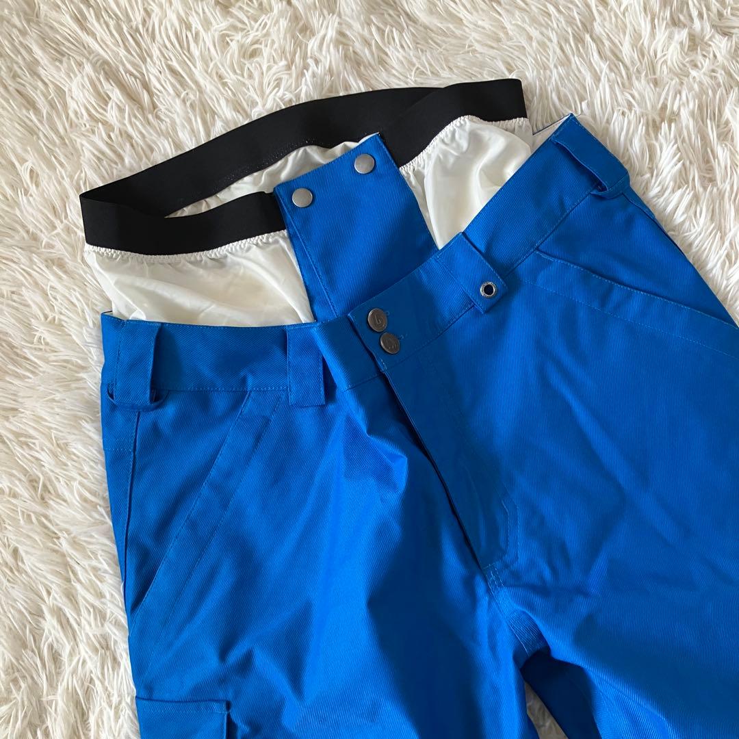 #10B✨BURTON✨スキー スノボ ウェア カーゴパンツ メンズM 青