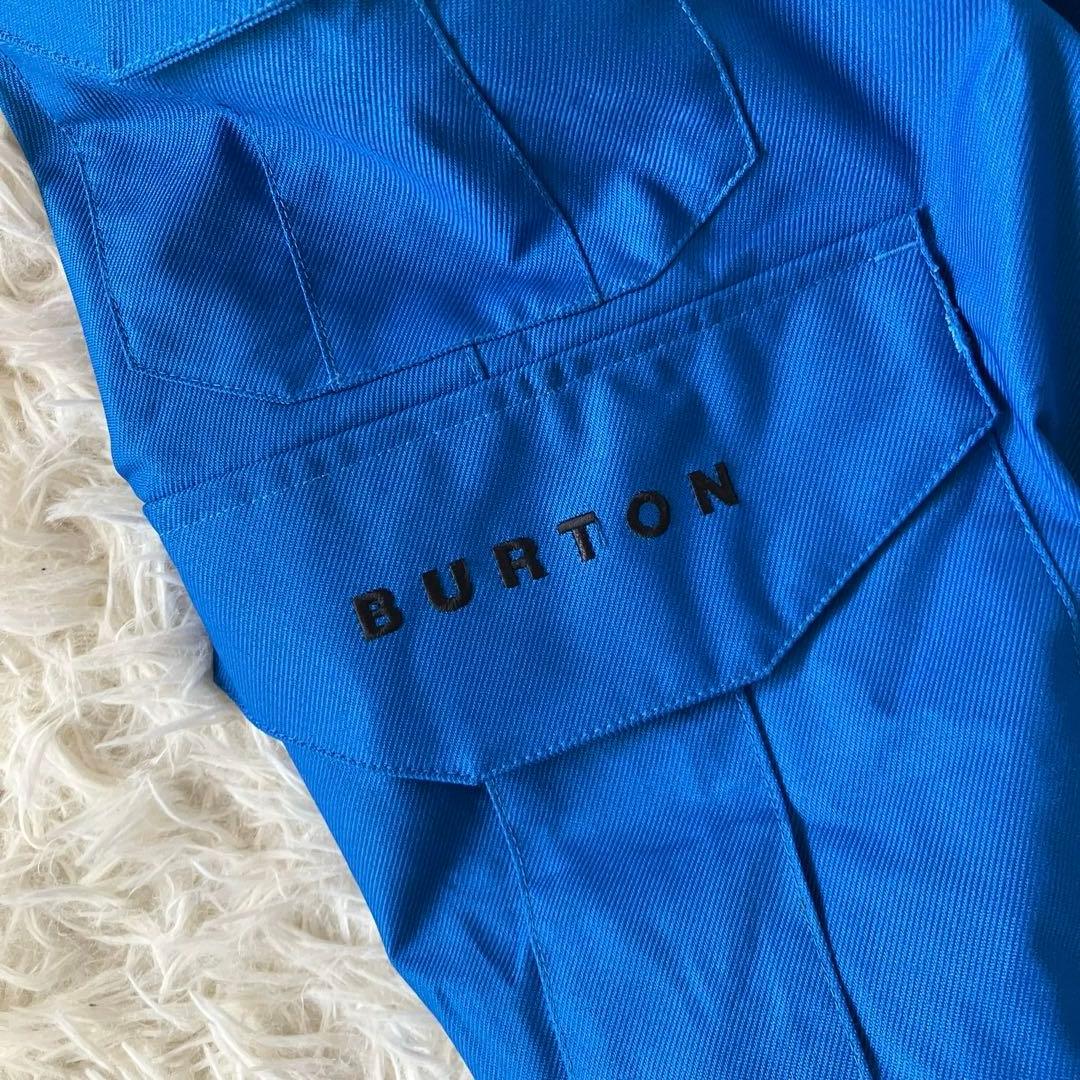 #10B✨BURTON✨スキー スノボ ウェア カーゴパンツ メンズM 青