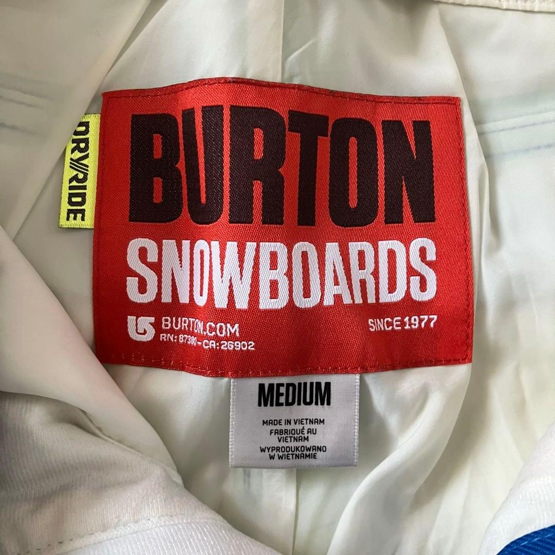 #10B✨BURTON✨スキー スノボ ウェア カーゴパンツ メンズM 青