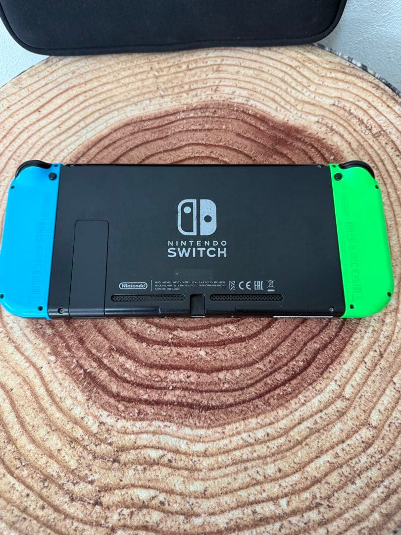 Nintendo Switch ニンテンドースイッチ本体GRN/NBLU箱無し①