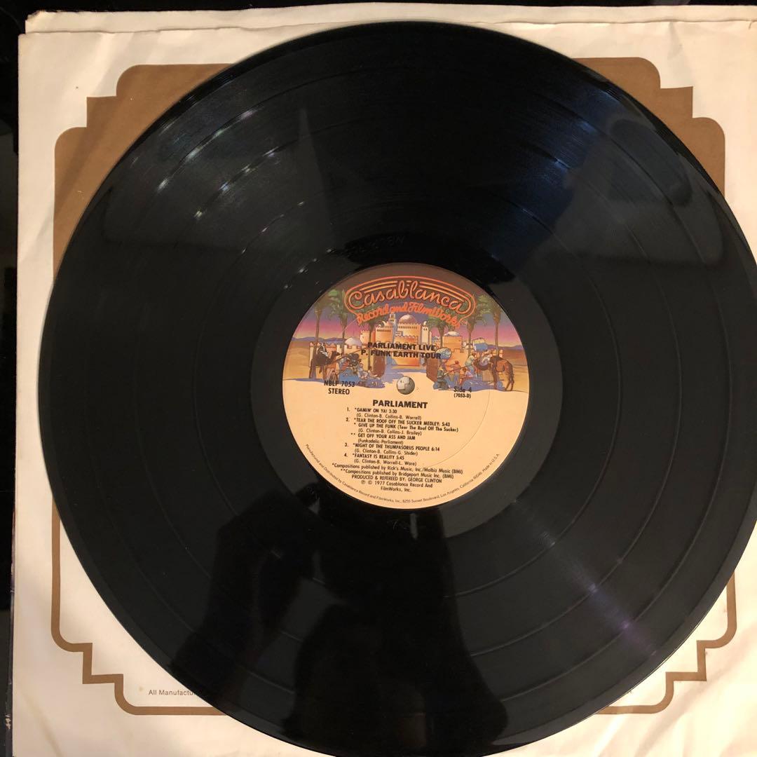PARLIAMENT/Live (P.Funk Earth Tour)/レコード