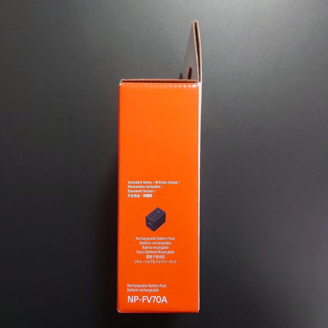 SONY ソニー リチャージャブル バッテリー パック NP-FV70A 新品