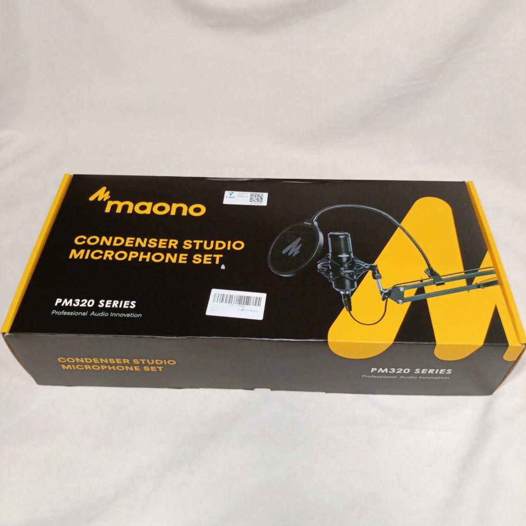 最終値下げ★MAONO XLRマイク コンデンサーマイク(AU-PM320S)