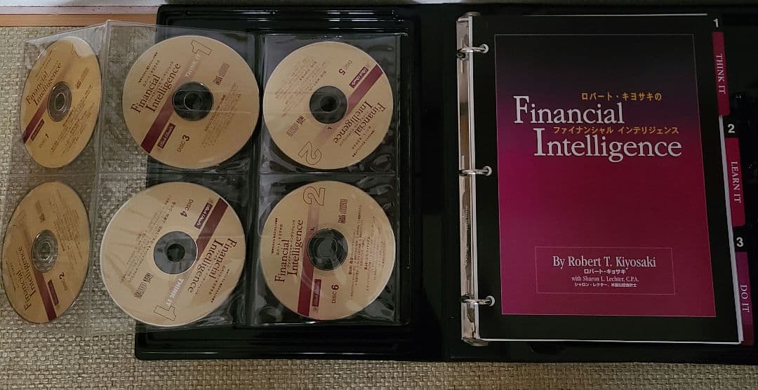 FinancialIntelligence　日本語版　金持ち父さん　CD12枚付