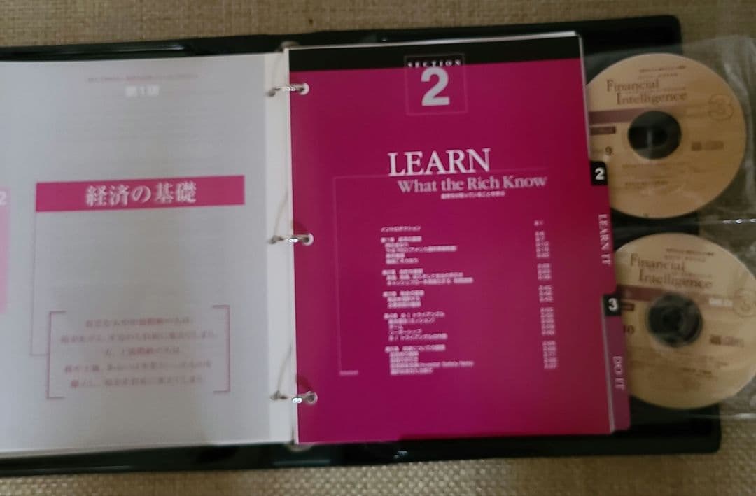 FinancialIntelligence　日本語版　金持ち父さん　CD12枚付