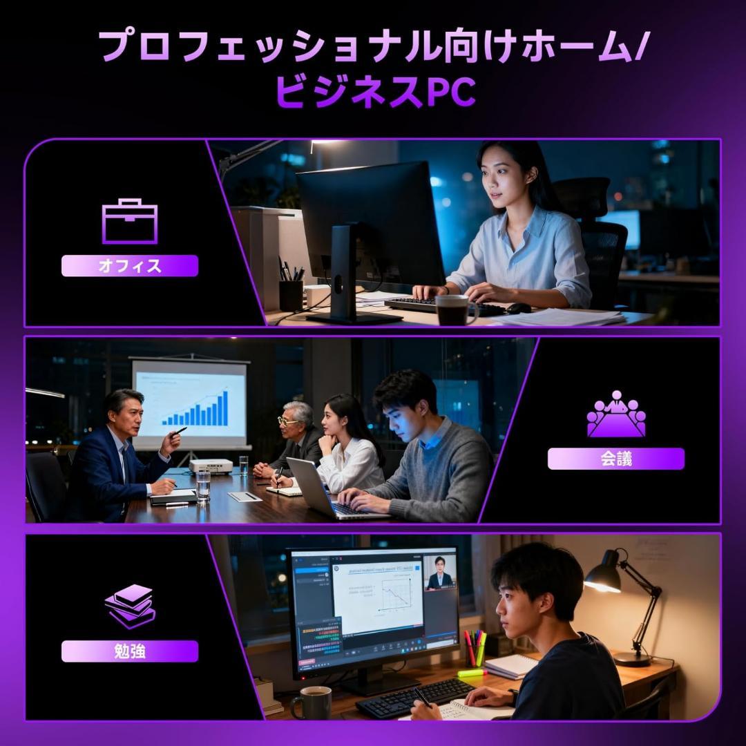 NiPoGi E3B (7730U) ミニPC 16GB+512GB Win11