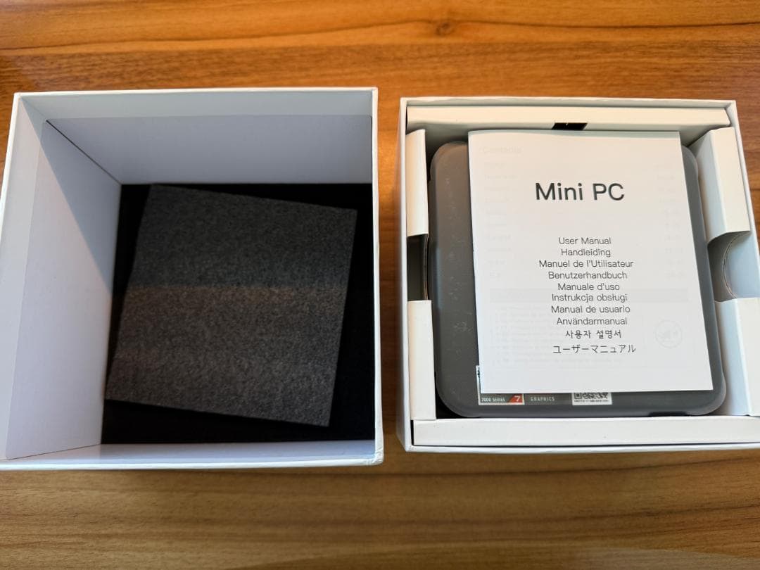 NiPoGi E3B (7730U) ミニPC 16GB+512GB Win11
