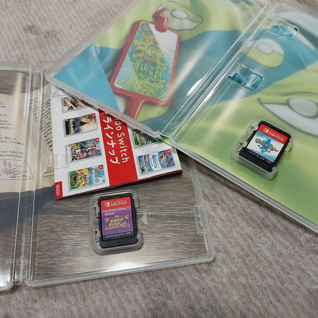 ポケモン　ソード　バイオレット　Switchソフト　セット売り