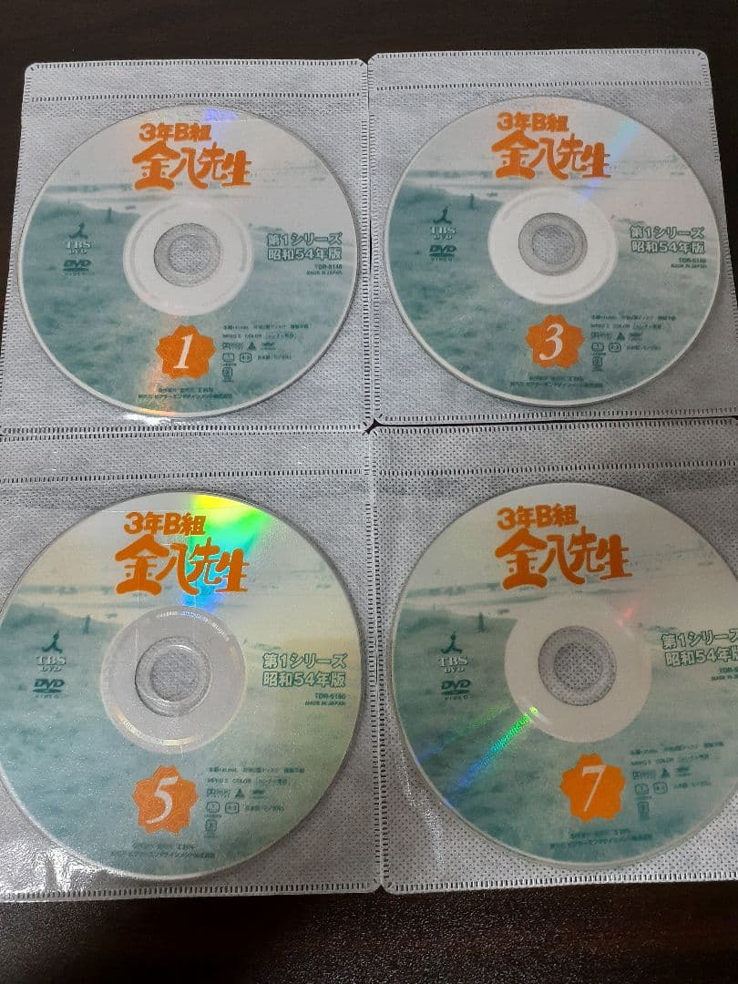3年B組金八先生　第1シリーズ昭和54年版　全8巻セット　DVD