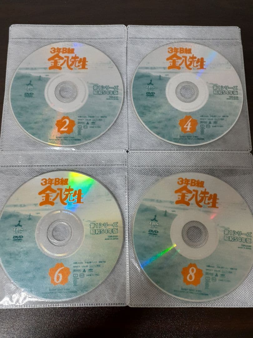 3年B組金八先生　第1シリーズ昭和54年版　全8巻セット　DVD