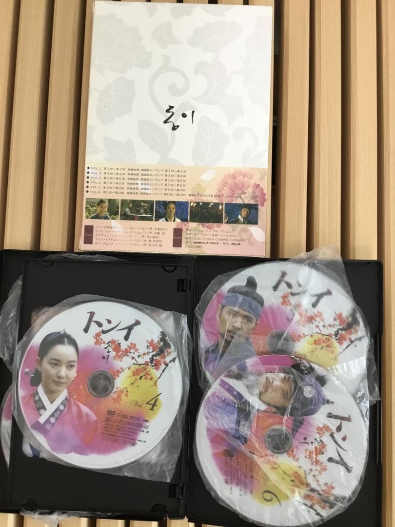 トンイ DVD-BOX Ⅰ〜Ⅳ トンイをもう一度観たい方必見❣️