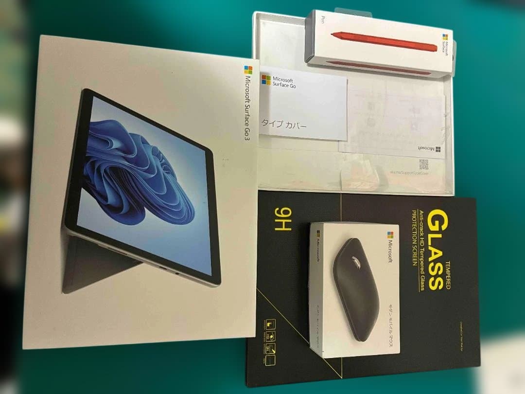 上位モデルフルセットSurface Go 3 8GB/128GB 純正アクセサリ