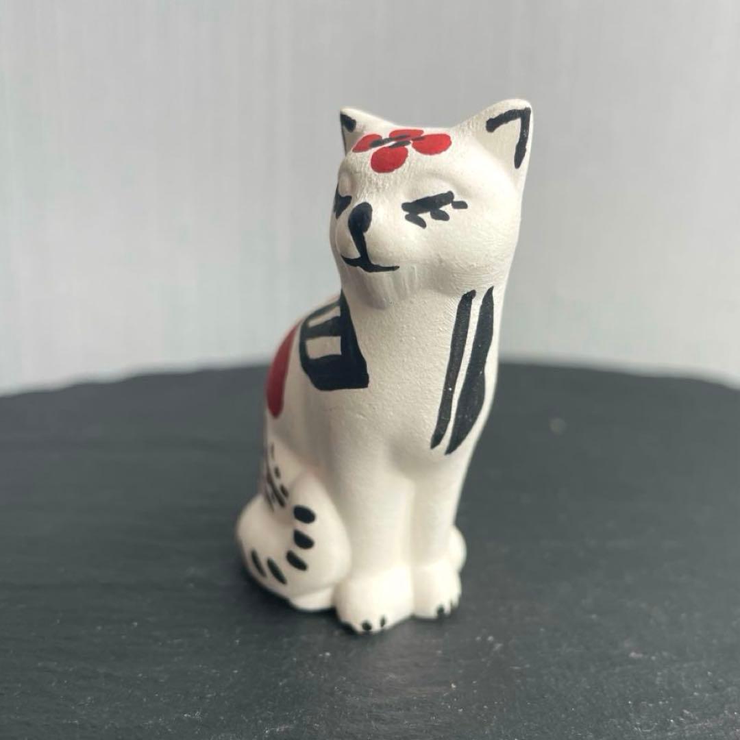 新品　アコマ acoma インディアンジュエリー ポッテリー　猫　ネコ