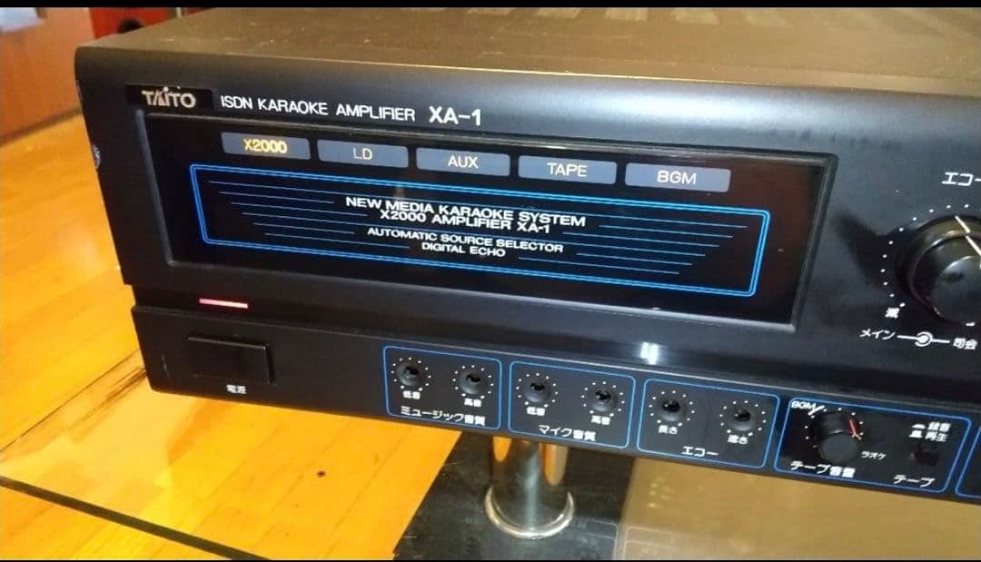 TAITO タイトー カラオケミキシングアンプ XA-1