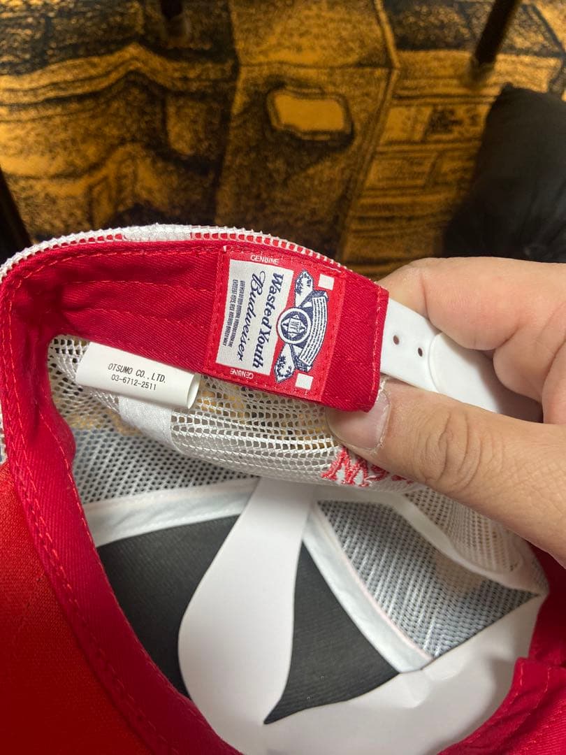 Wasted youth ×Budweiser メッシュキャップ