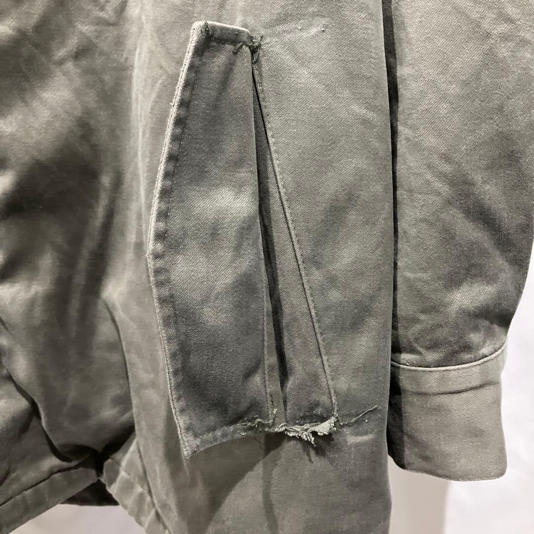 フランス軍　モッズコート　ライナー付き　ミリタリー　XL 古着　ロングコート