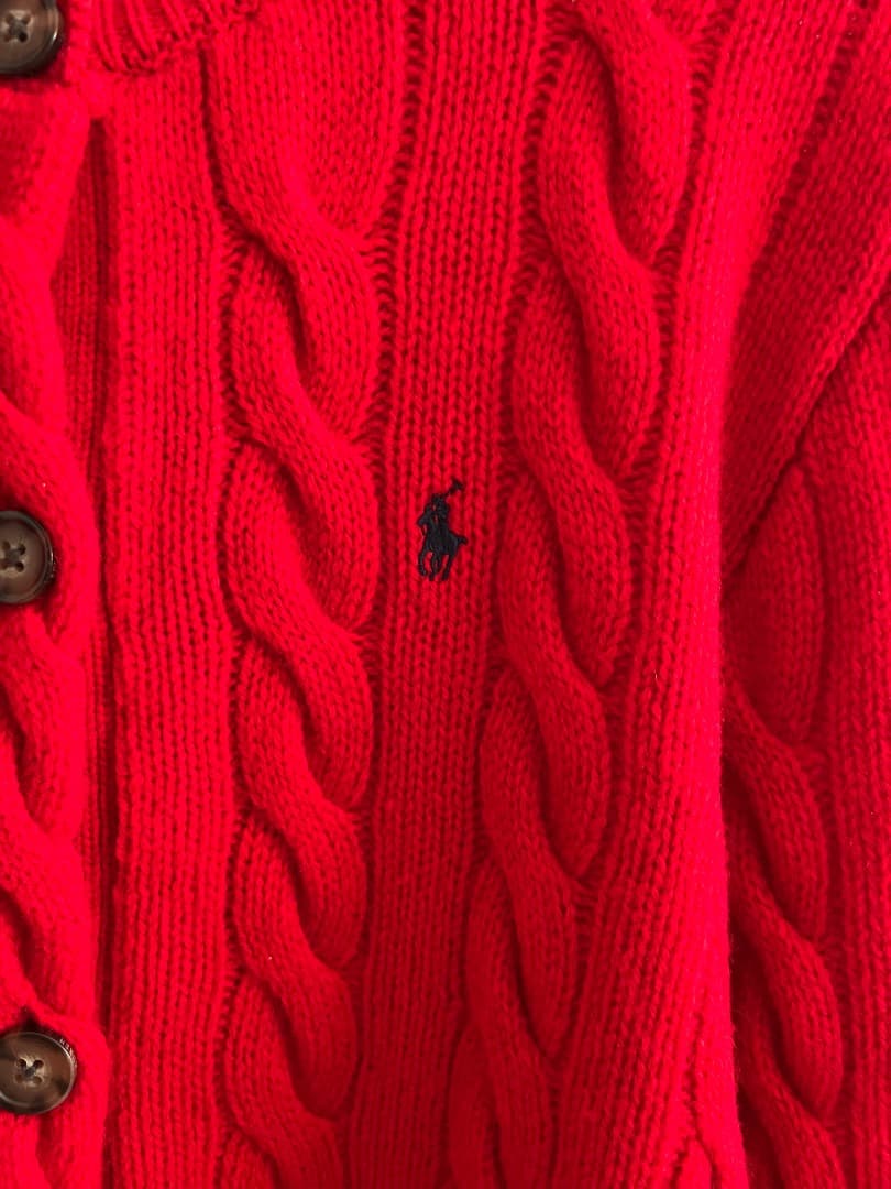 polo ralph lauren カーディガン　ウール