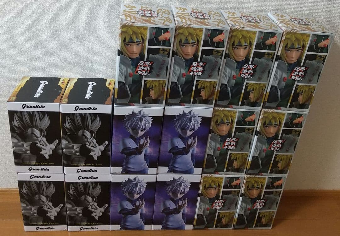 NARUTO キルア ミナト ゴジータ ドラゴンボール フィギュア
