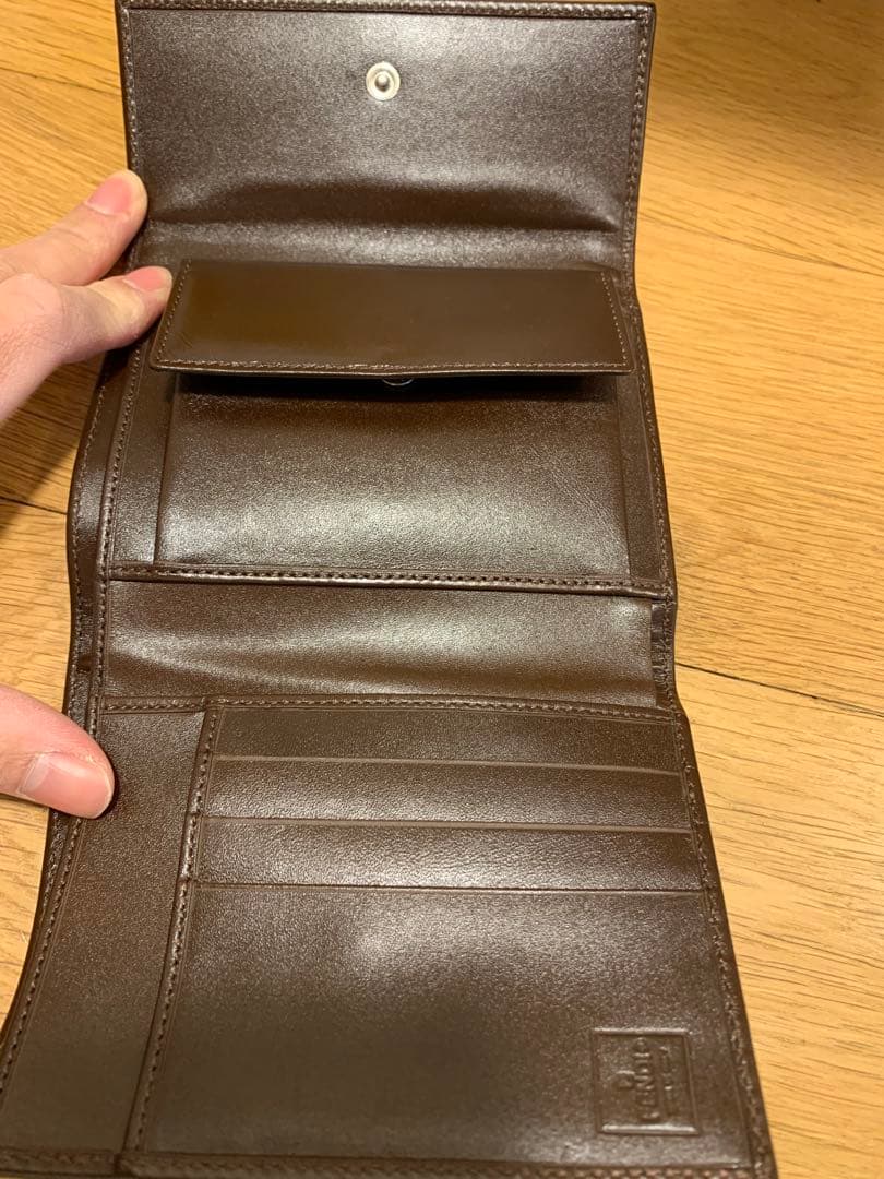 【新品未使用】FENDI ズッカ柄　三つ折り財布