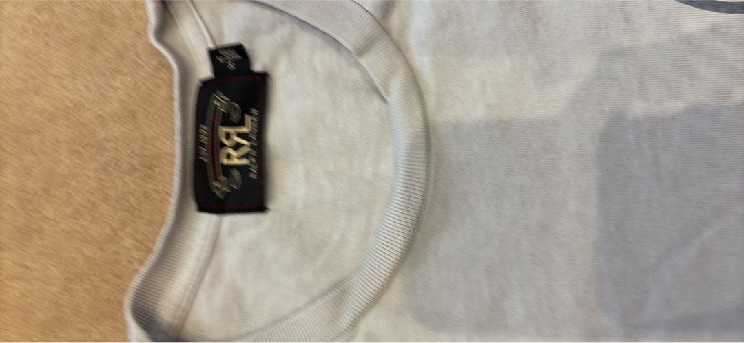RRL ダブルアールエル Tシャツ グレー系 フェード 無地系