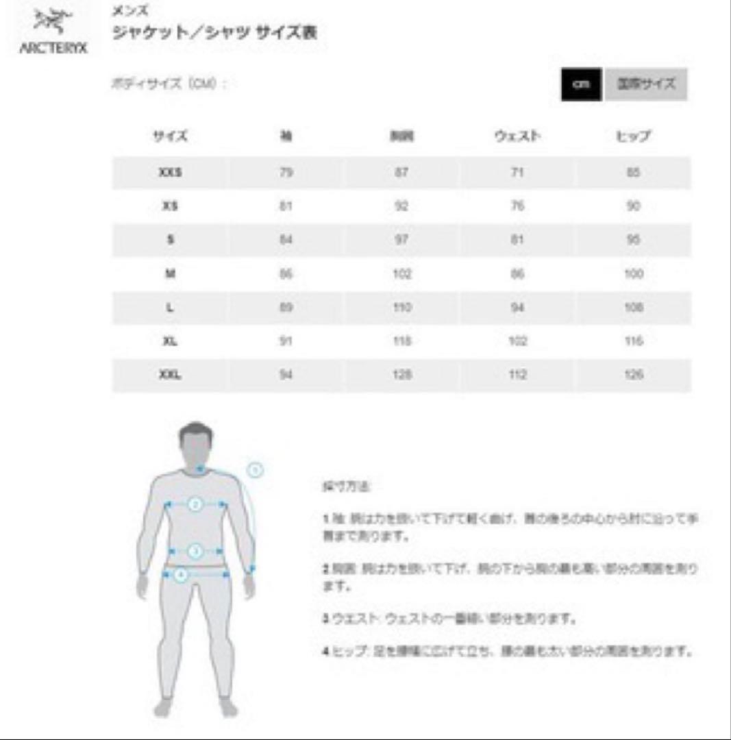 ARC'TERYX Split SS T-Shirt メンズ M ブラック