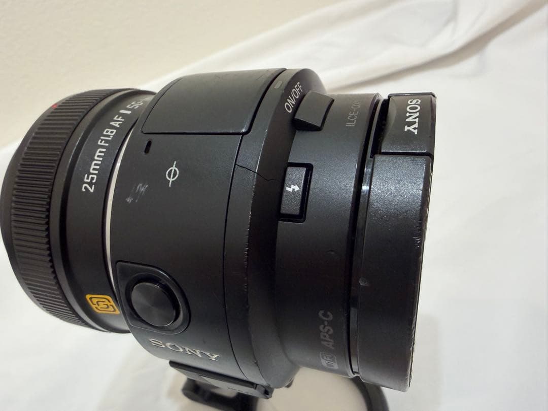 【24時間発送】ILCE-QX1 SONY レンズ付き　magsafe 単焦点