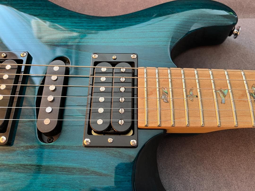 【美品】PRS SE Swamp Ash Special Iri Blue