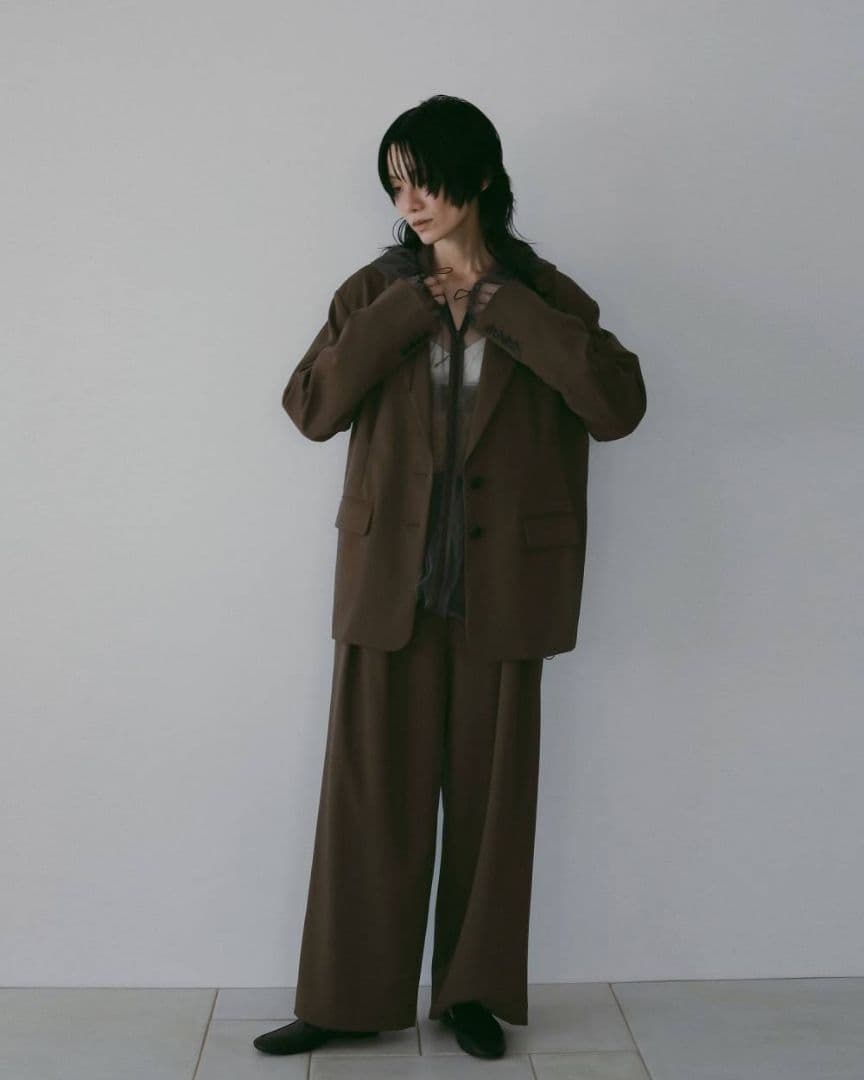 完売品☆新品☆anukeアンヌーク*Over Tailored Jacket36
