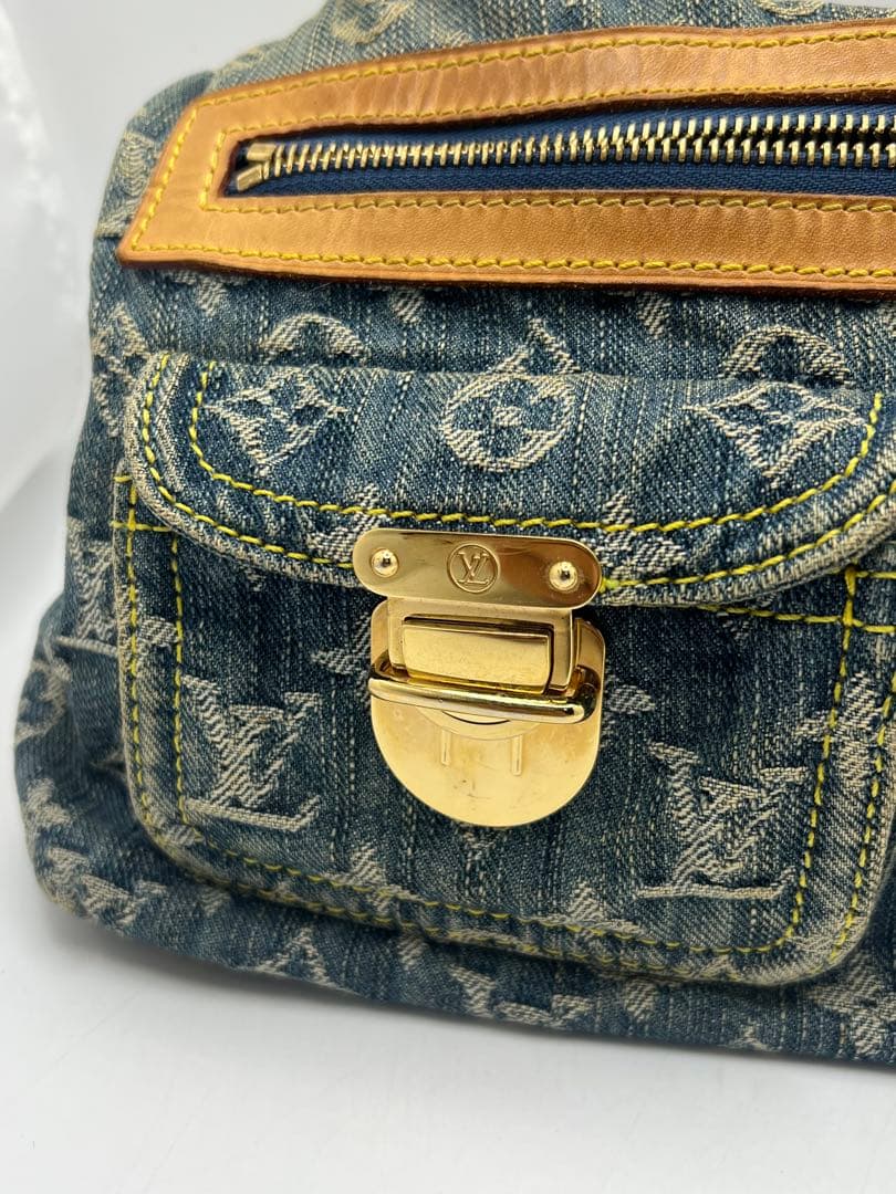 最終値下げ　【希少品】Louis Vuitton デニム バッグ 保存袋付き