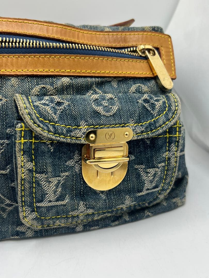 最終値下げ　【希少品】Louis Vuitton デニム バッグ 保存袋付き
