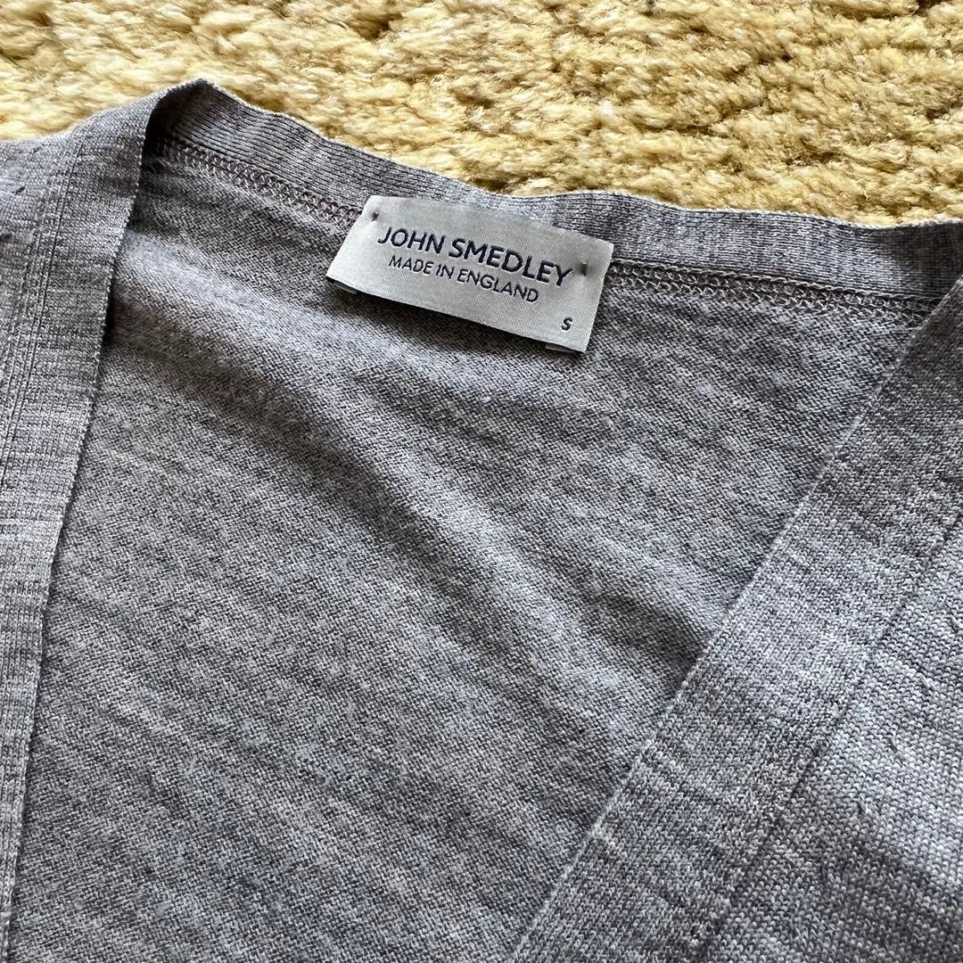 美品 定価40,700円 JOHN SMEDLEY ジョンスメドレー ウール